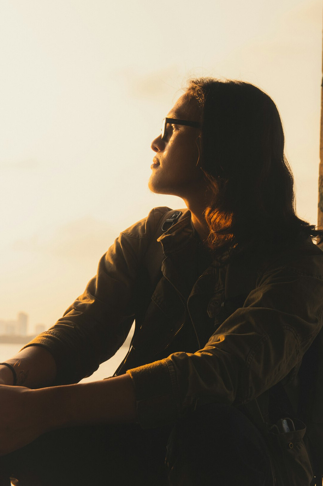 woman reflecting on goals